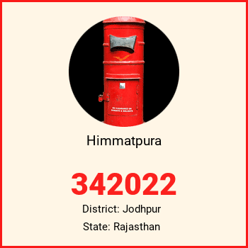 Himmatpura pin code, district Jodhpur in Rajasthan