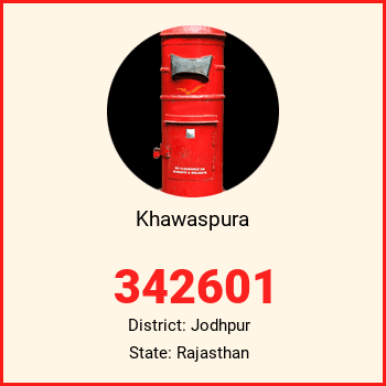 Khawaspura pin code, district Jodhpur in Rajasthan