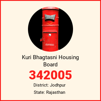 Kuri Bhagtasni Housing Board pin code, district Jodhpur in Rajasthan