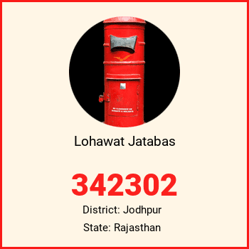 Lohawat Jatabas pin code, district Jodhpur in Rajasthan