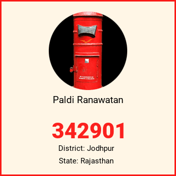 Paldi Ranawatan pin code, district Jodhpur in Rajasthan