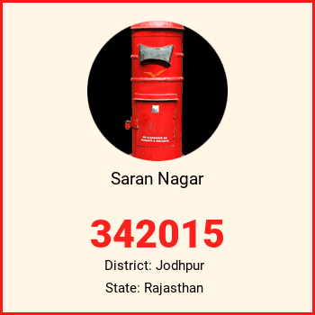 Saran Nagar pin code, district Jodhpur in Rajasthan