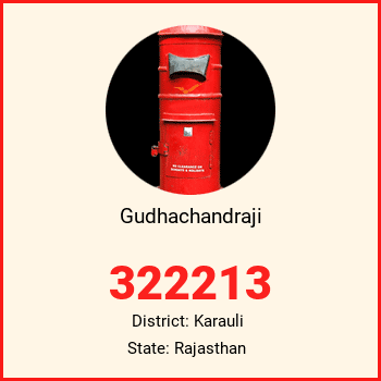 Gudhachandraji pin code, district Karauli in Rajasthan