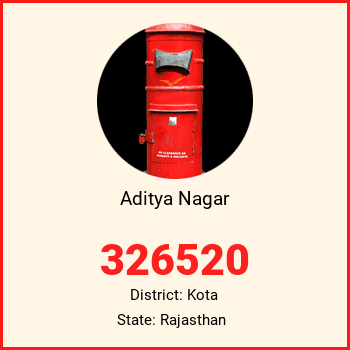 Aditya Nagar pin code, district Kota in Rajasthan
