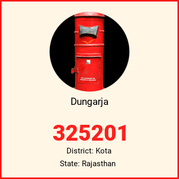 Dungarja pin code, district Kota in Rajasthan