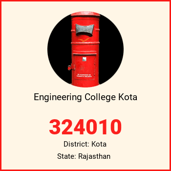 Engineering College Kota pin code, district Kota in Rajasthan
