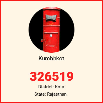 Kumbhkot pin code, district Kota in Rajasthan