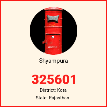 Shyampura pin code, district Kota in Rajasthan