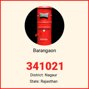 Barangaon pin code, district Nagaur in Rajasthan