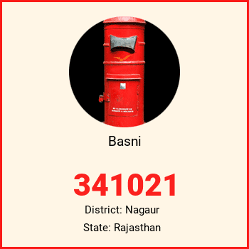 Basni pin code, district Nagaur in Rajasthan