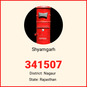 Shyamgarh pin code, district Nagaur in Rajasthan