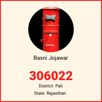 Basni Jojawar pin code, district Pali in Rajasthan