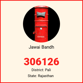 Jawai Bandh pin code, district Pali in Rajasthan