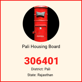 Pali Housing Board pin code, district Pali in Rajasthan
