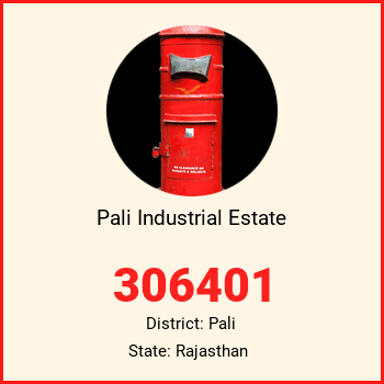 Pali Industrial Estate pin code, district Pali in Rajasthan
