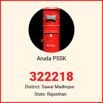 Aruda PSSK pin code, district Sawai Madhopur in Rajasthan