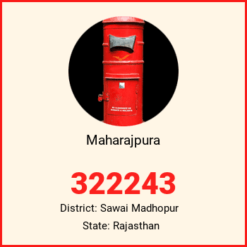 Maharajpura pin code, district Sawai Madhopur in Rajasthan