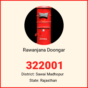 Rawanjana Doongar pin code, district Sawai Madhopur in Rajasthan