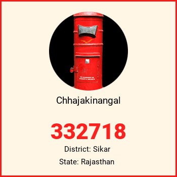 Chhajakinangal pin code, district Sikar in Rajasthan