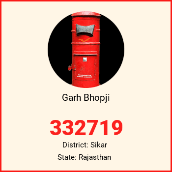 Garh Bhopji pin code, district Sikar in Rajasthan