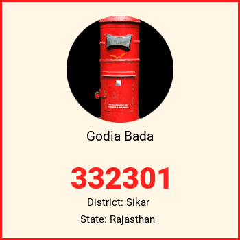 Godia Bada pin code, district Sikar in Rajasthan