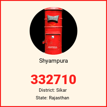Shyampura pin code, district Sikar in Rajasthan
