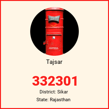 Tajsar pin code, district Sikar in Rajasthan