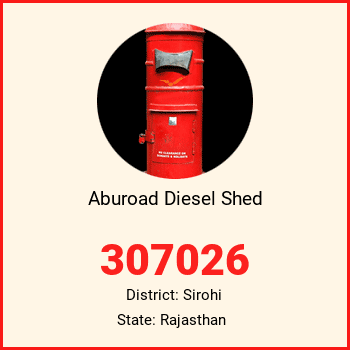 Aburoad Diesel Shed pin code, district Sirohi in Rajasthan