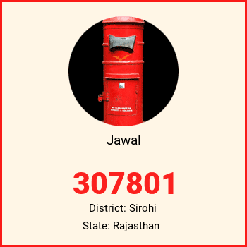 Jawal pin code, district Sirohi in Rajasthan