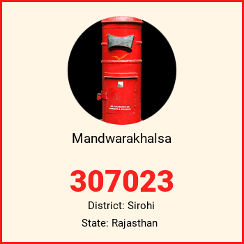 Mandwarakhalsa pin code, district Sirohi in Rajasthan