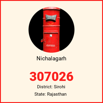 Nichalagarh pin code, district Sirohi in Rajasthan