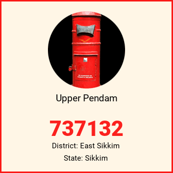 Upper Pendam pin code, district East Sikkim in Sikkim