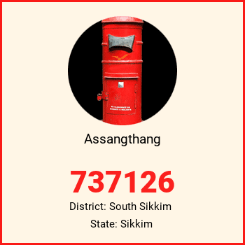 Assangthang pin code, district South Sikkim in Sikkim