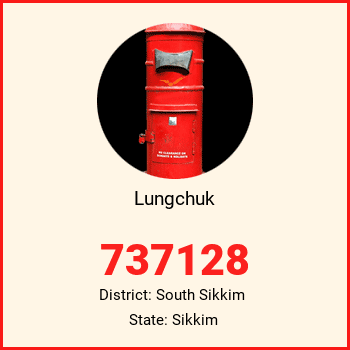 Lungchuk pin code, district South Sikkim in Sikkim