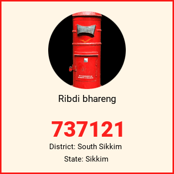 Ribdi bhareng pin code, district South Sikkim in Sikkim