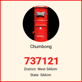 Chumbong pin code, district West Sikkim in Sikkim