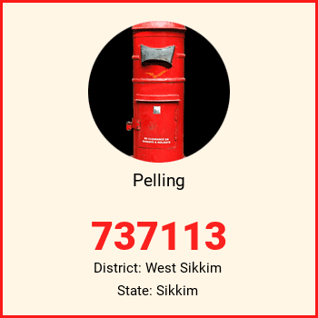 Pelling pin code, district West Sikkim in Sikkim