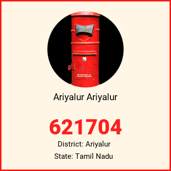 Ariyalur Ariyalur pin code, district Ariyalur in Tamil Nadu