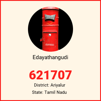 Edayathangudi pin code, district Ariyalur in Tamil Nadu