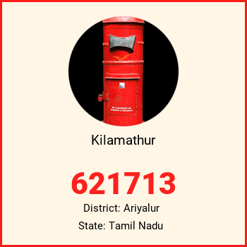 Kilamathur pin code, district Ariyalur in Tamil Nadu