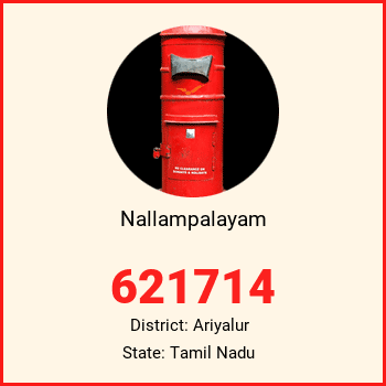 Nallampalayam pin code, district Ariyalur in Tamil Nadu