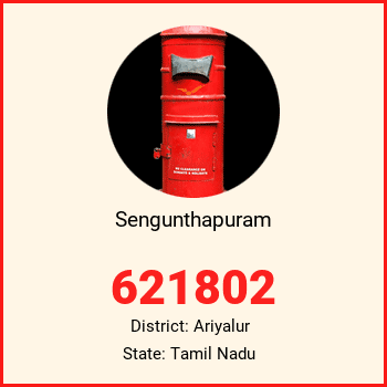 Sengunthapuram pin code, district Ariyalur in Tamil Nadu