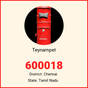 Teynampet pin code, district Chennai in Tamil Nadu