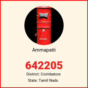 Ammapatti pin code, district Coimbatore in Tamil Nadu