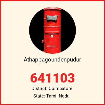 Athappagoundenpudur pin code, district Coimbatore in Tamil Nadu