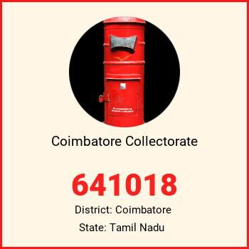 Coimbatore Collectorate pin code, district Coimbatore in Tamil Nadu