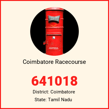 Coimbatore Racecourse pin code, district Coimbatore in Tamil Nadu