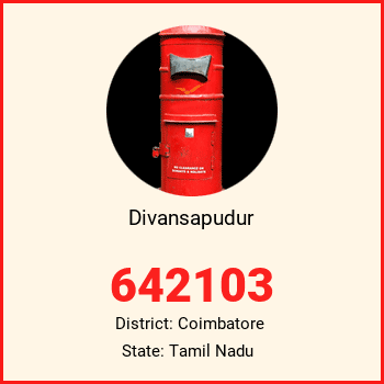 Divansapudur pin code, district Coimbatore in Tamil Nadu