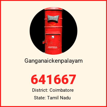 Ganganaickenpalayam pin code, district Coimbatore in Tamil Nadu
