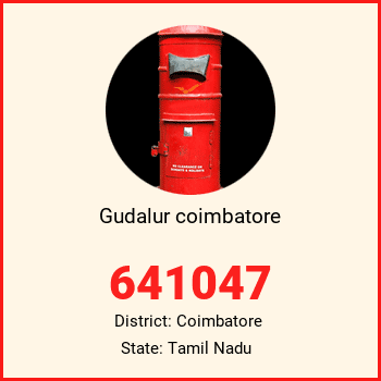 Gudalur coimbatore pin code, district Coimbatore in Tamil Nadu